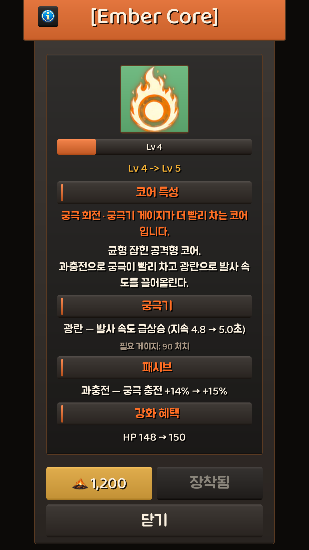 코어 상세와 강화